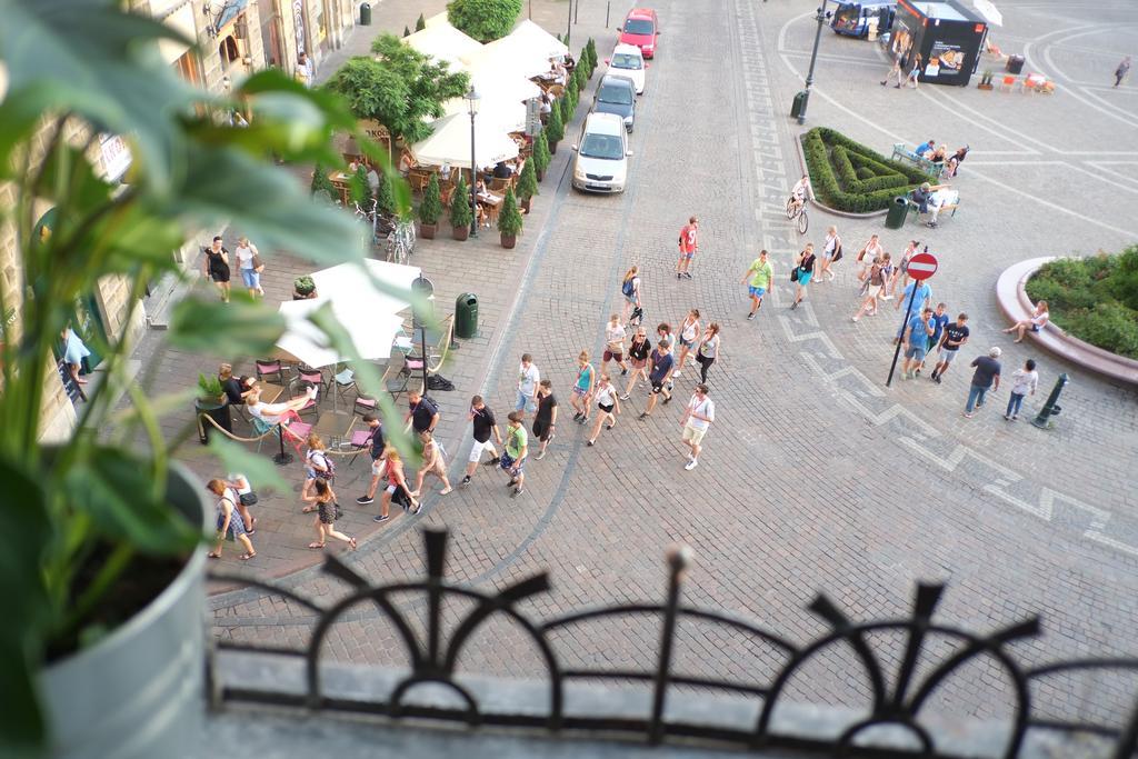 View To The Cracow Basic Apartment Krakow Ngoại thất bức ảnh